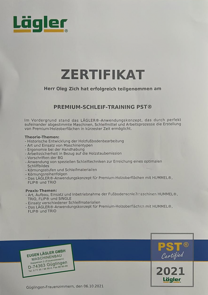 Zertifikat
